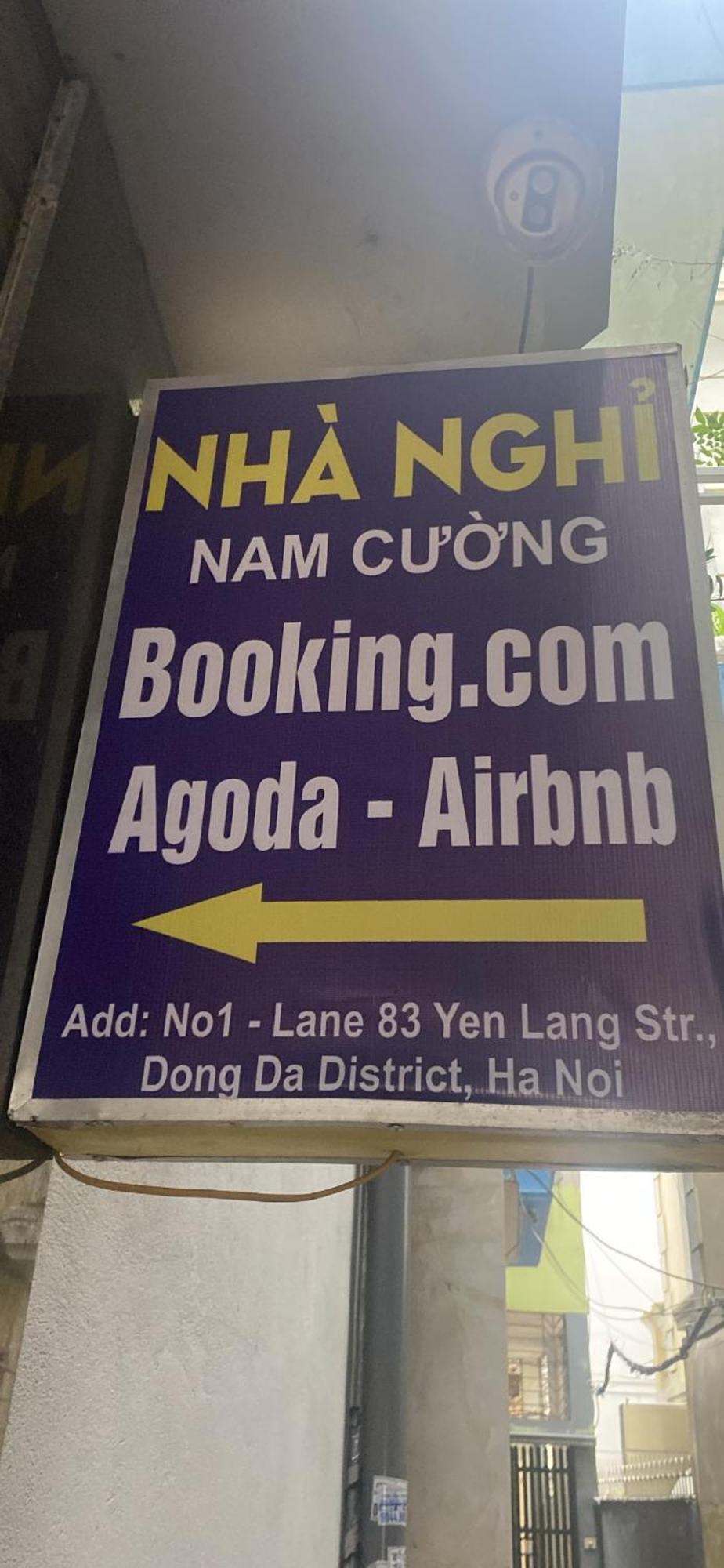 Nam Cuong Motel - Phong Don Co Cua So Thoang Mat Khep Kin - Thang May Ανόι Εξωτερικό φωτογραφία